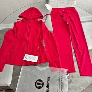 lululemon athletica Red Utility Jacket